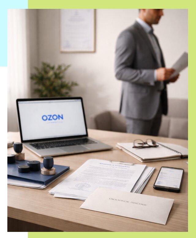 Отказное письмо для Ozon в Гукове от 3593 р. | Сертэкс